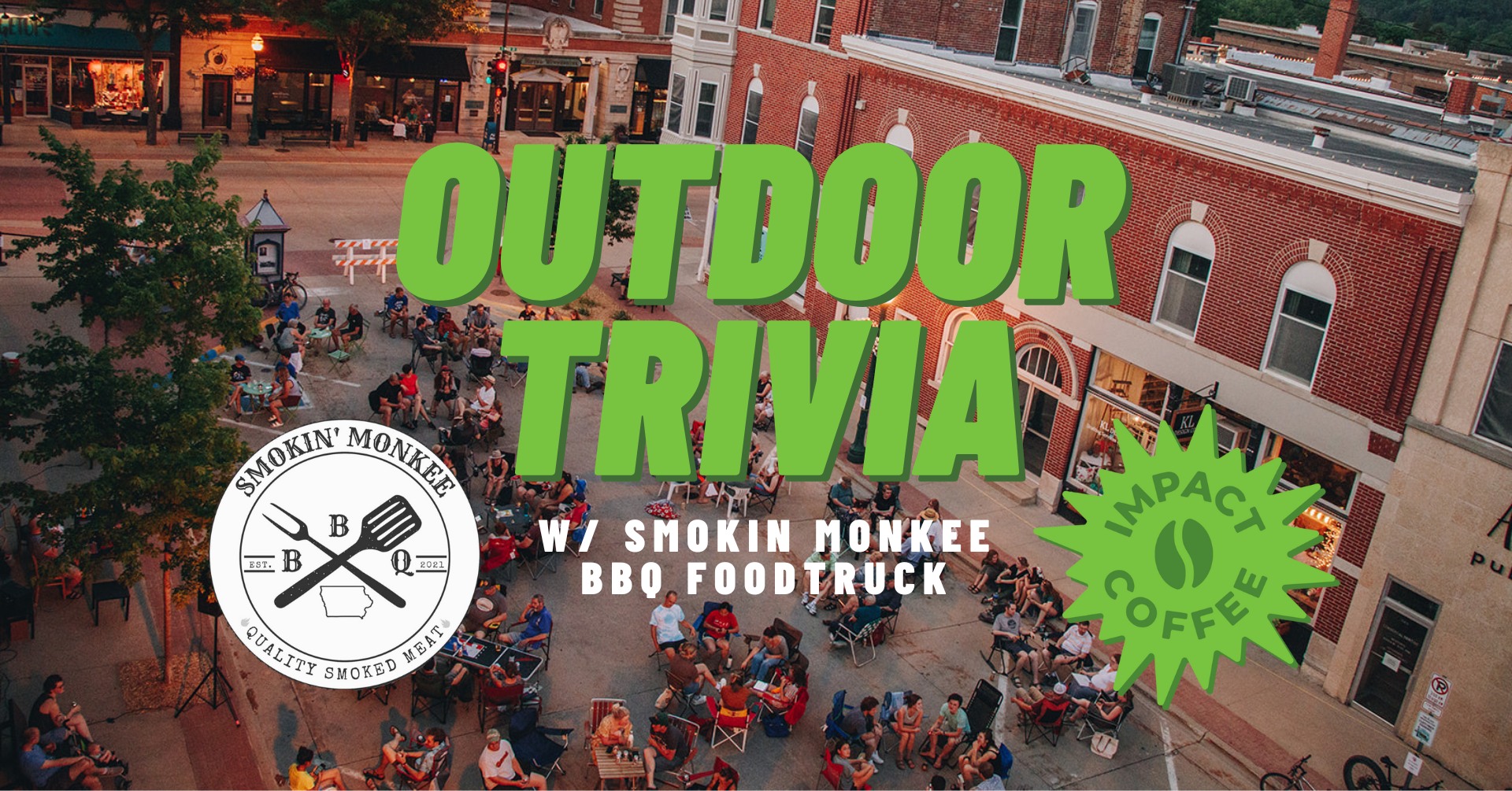 Outdoor Trivia w/ Smokin Monkee BBQ thumbnail