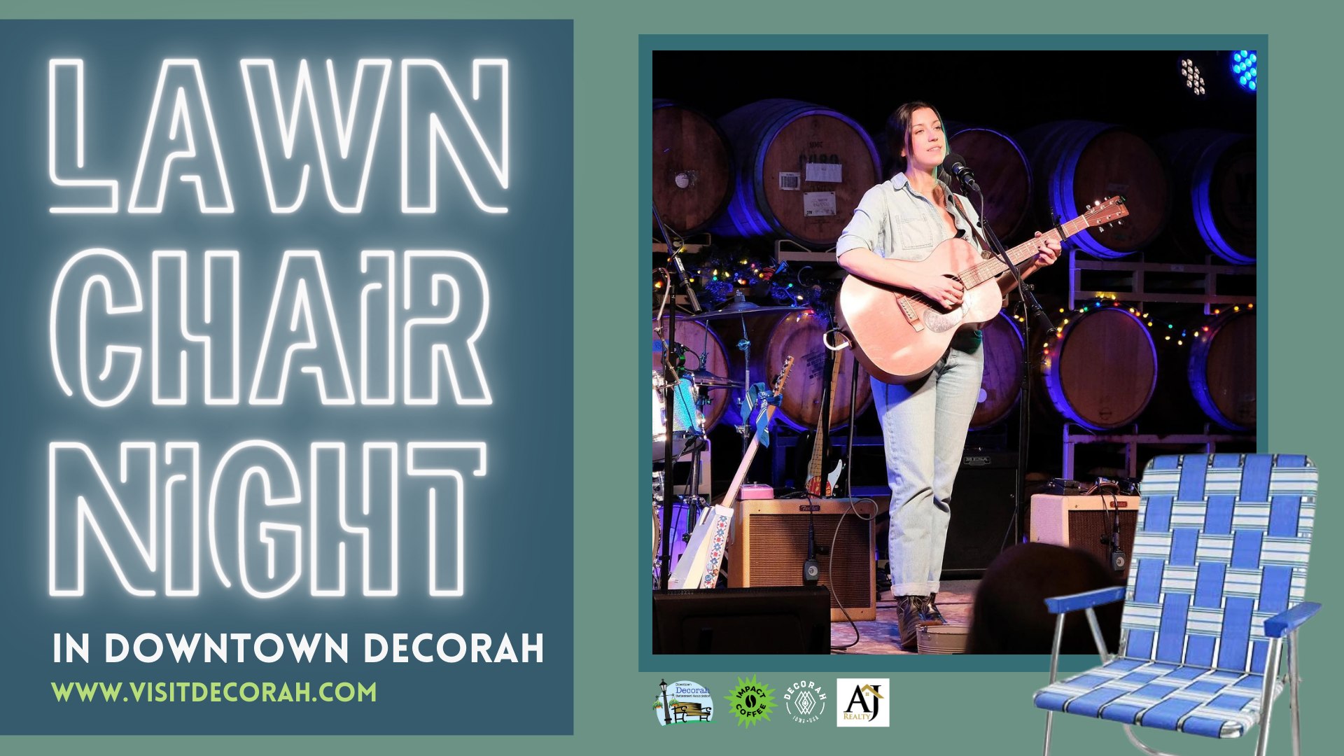 Lawn Chair Night in Downtown Decorah: Clare Doyle thumbnail