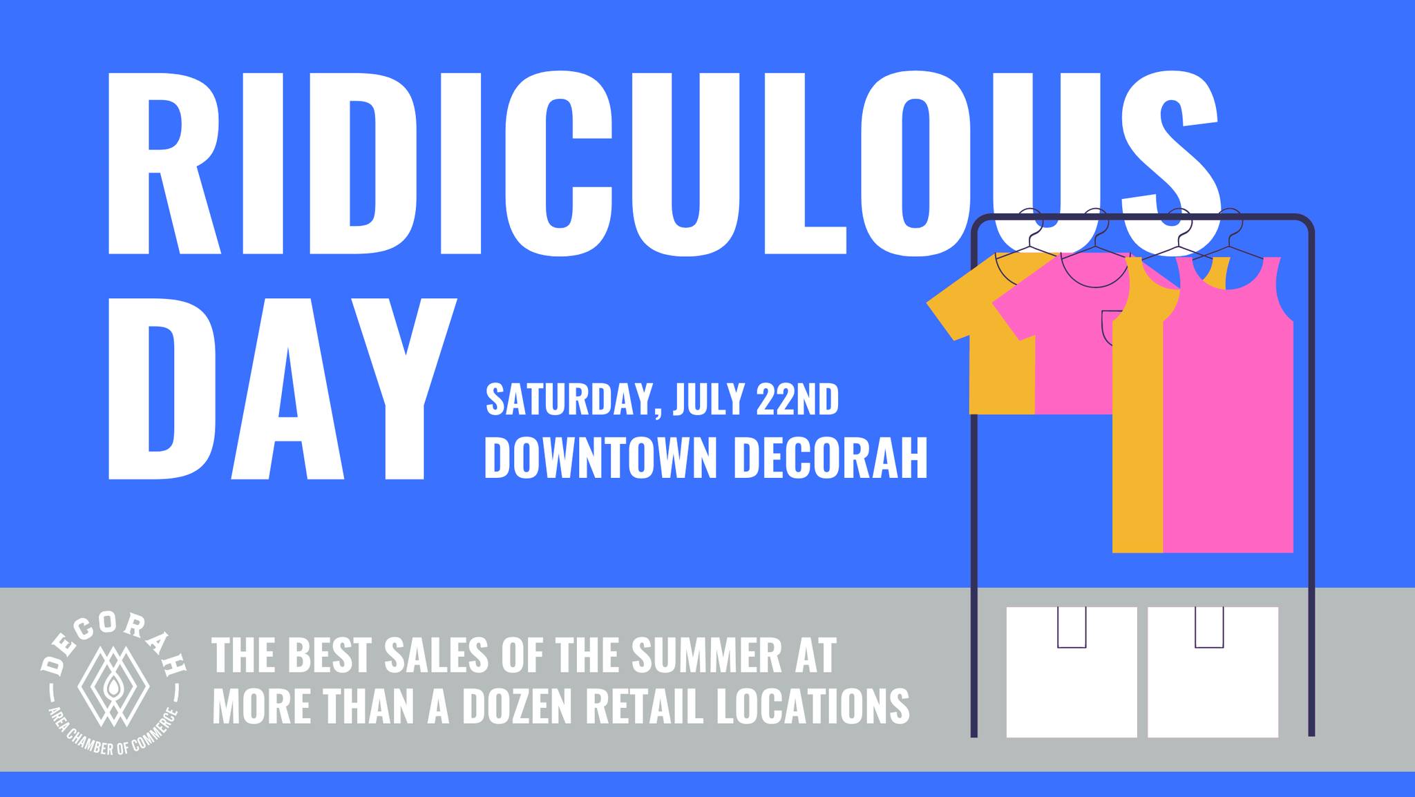 Ridiculous Day - Summer Sidewalk Sales thumbnail
