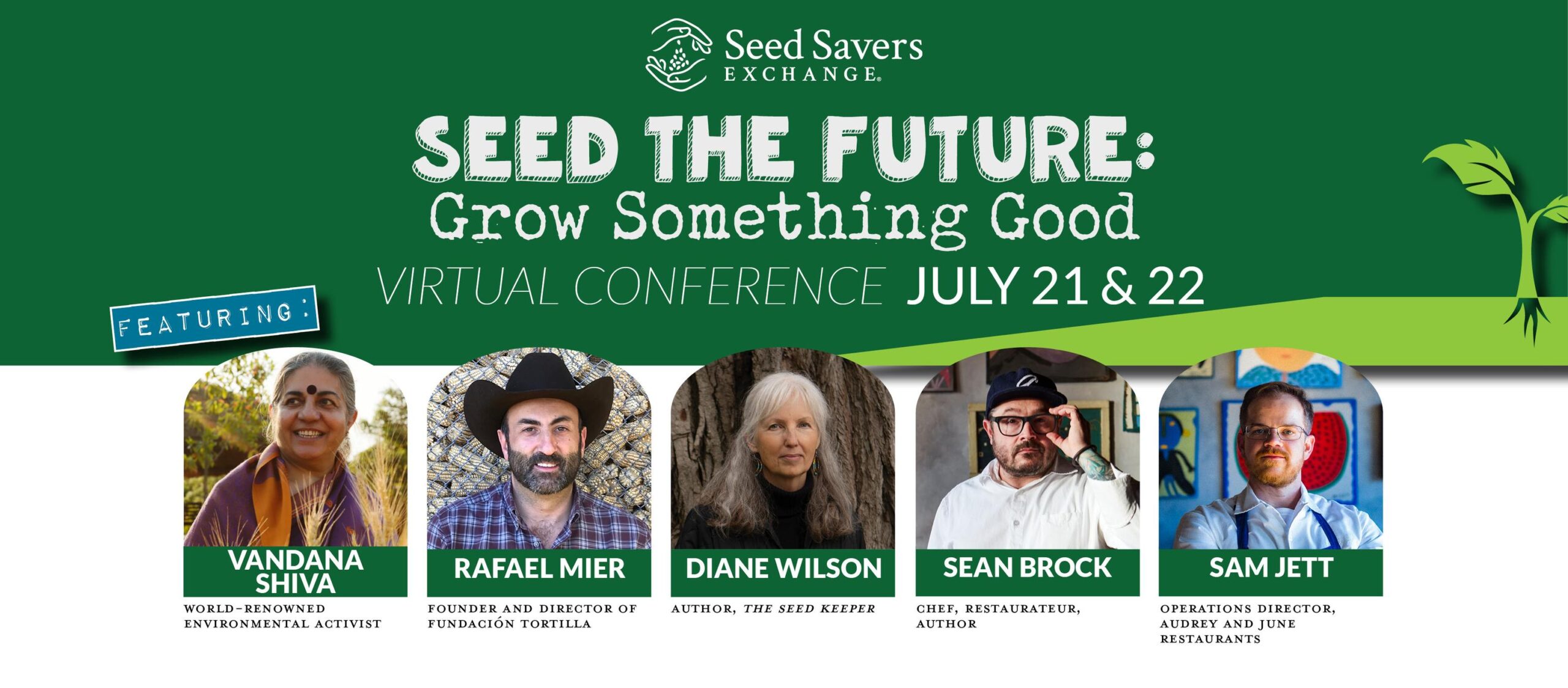 Seed Savers Exchange ’s 2023 Virtual Conference July 21-22 thumbnail