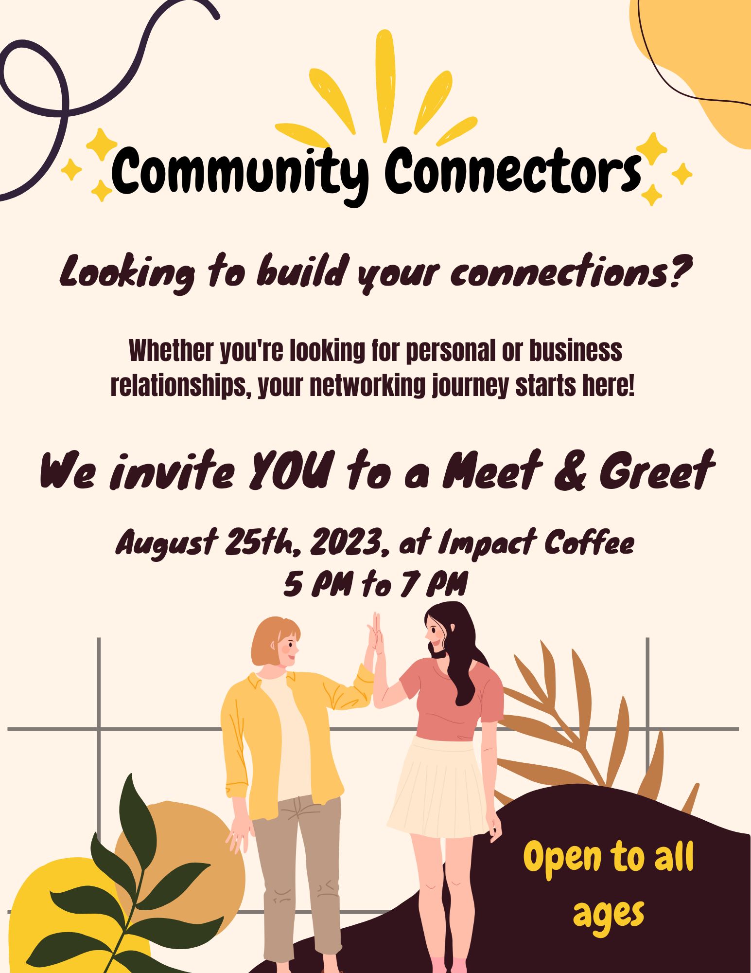 Community Connectors Meet & Greet thumbnail