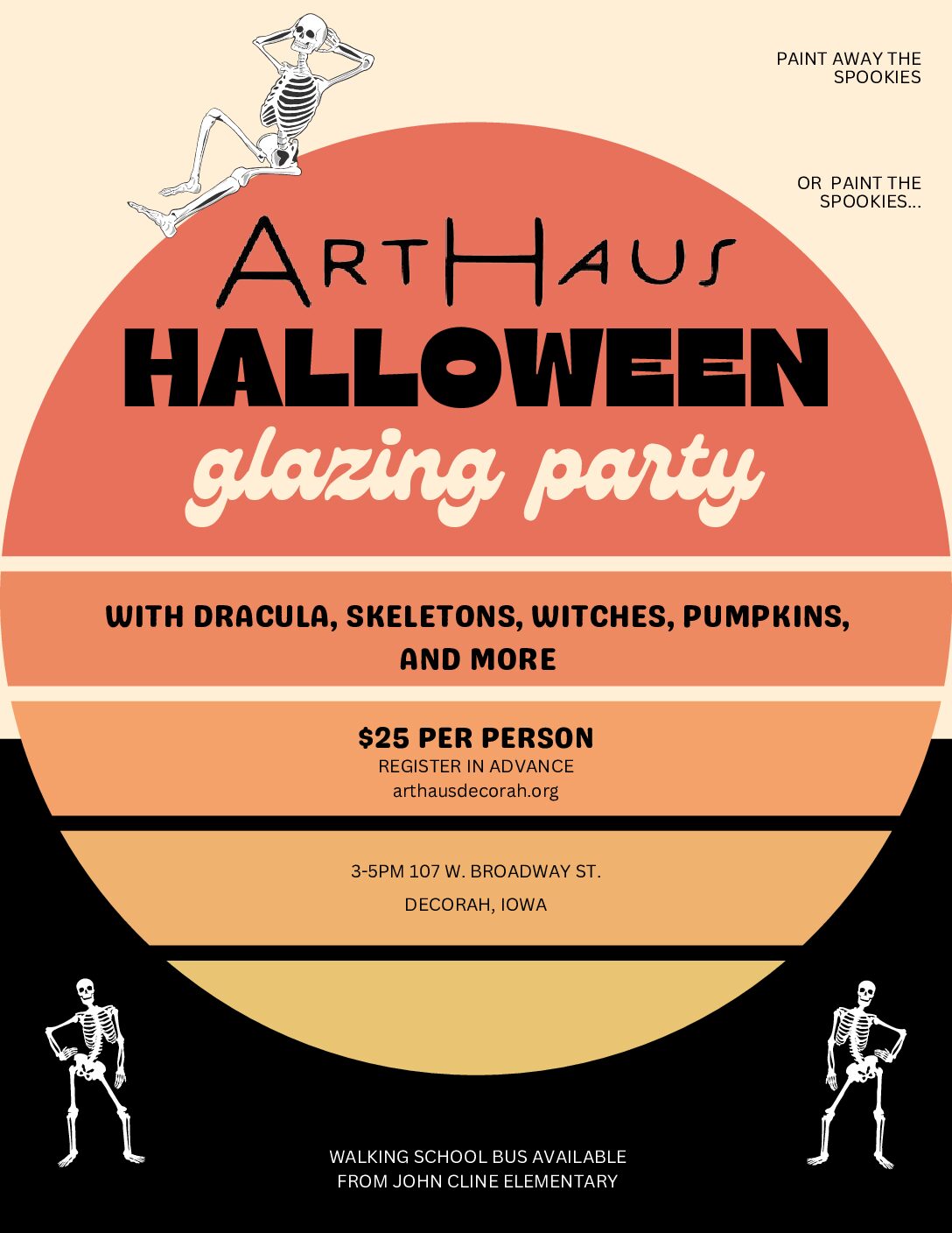 Halloween Glazing Party @ ArtHaus thumbnail