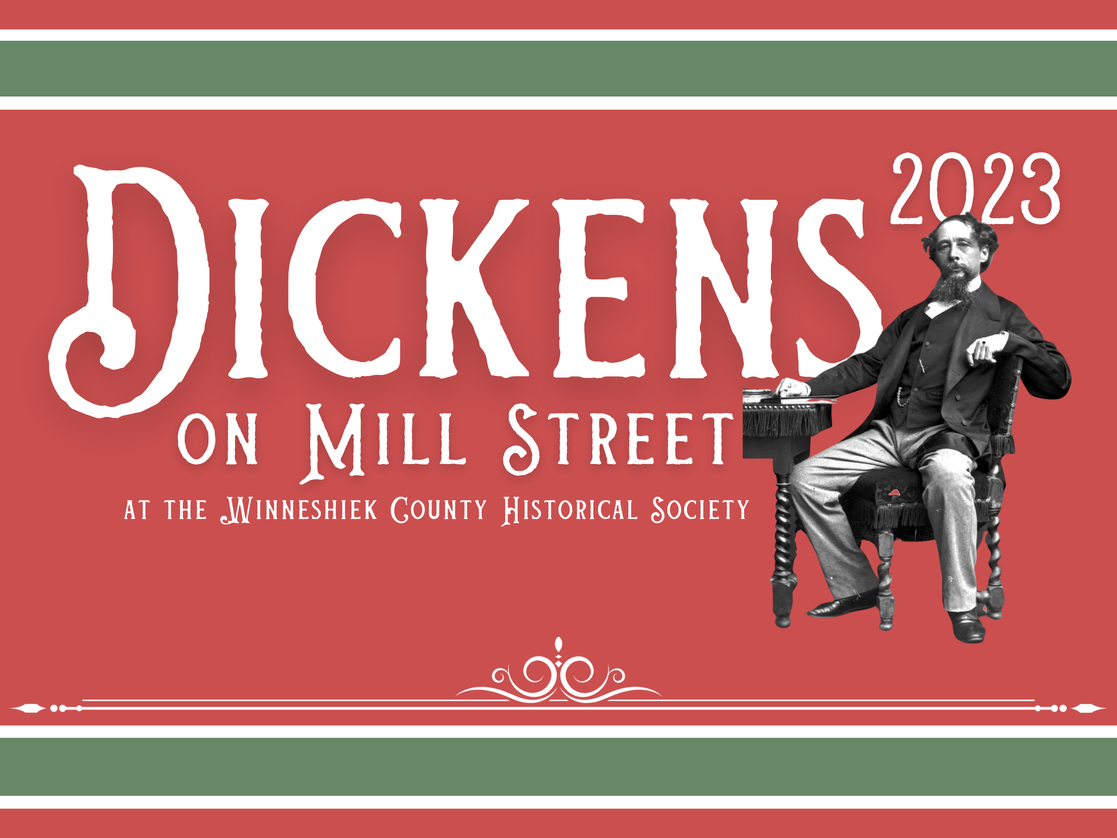 Dickens on Mill Street at the Winneshiek County Historical Society thumbnail