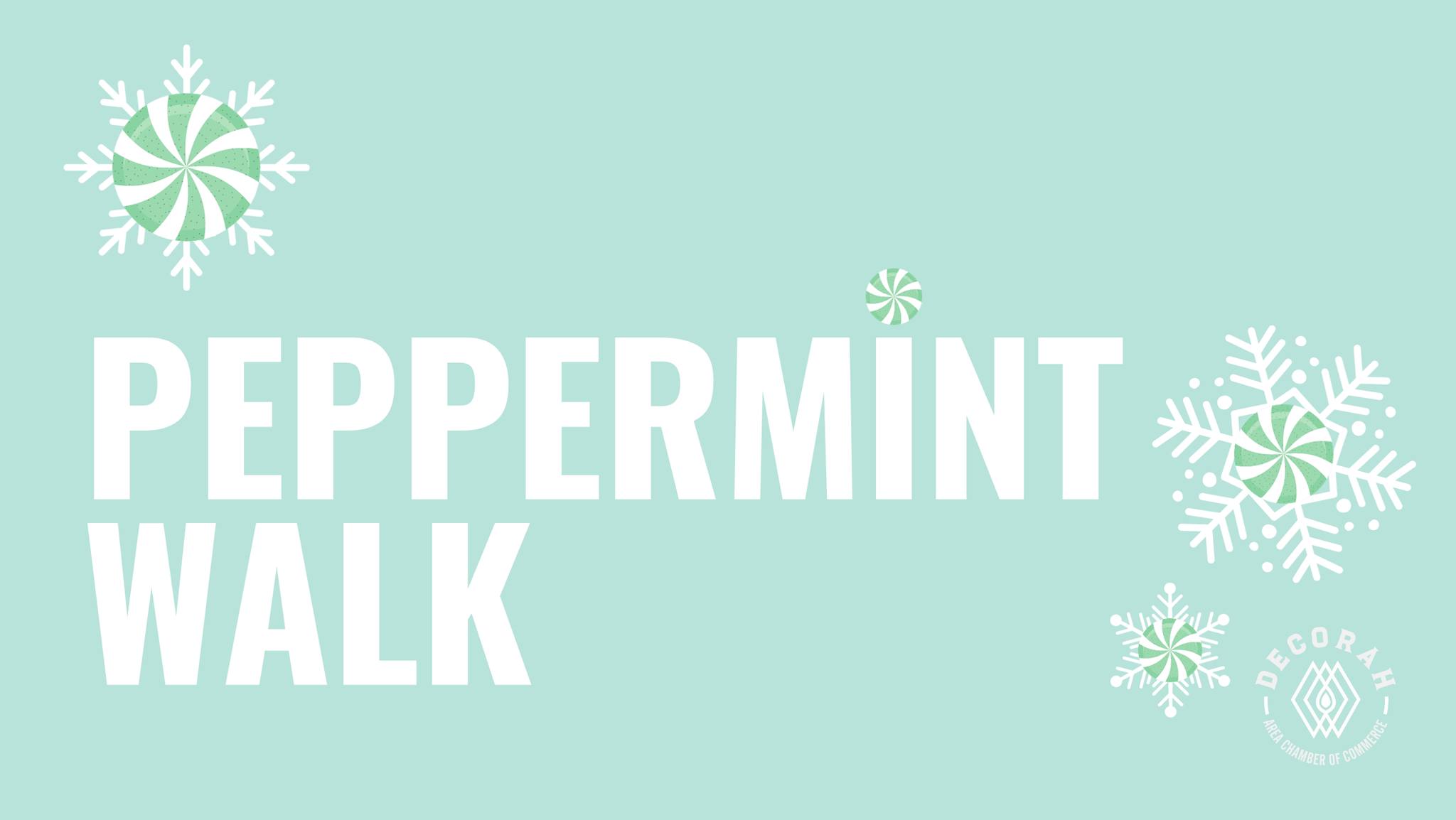 Peppermint Walk in Downtown Decorah thumbnail