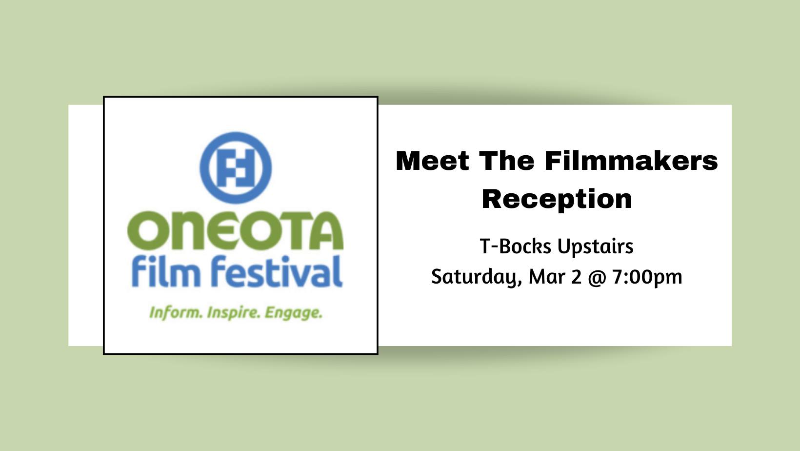 Meet the Filmmakers Reception with Oneota Film Festival thumbnail