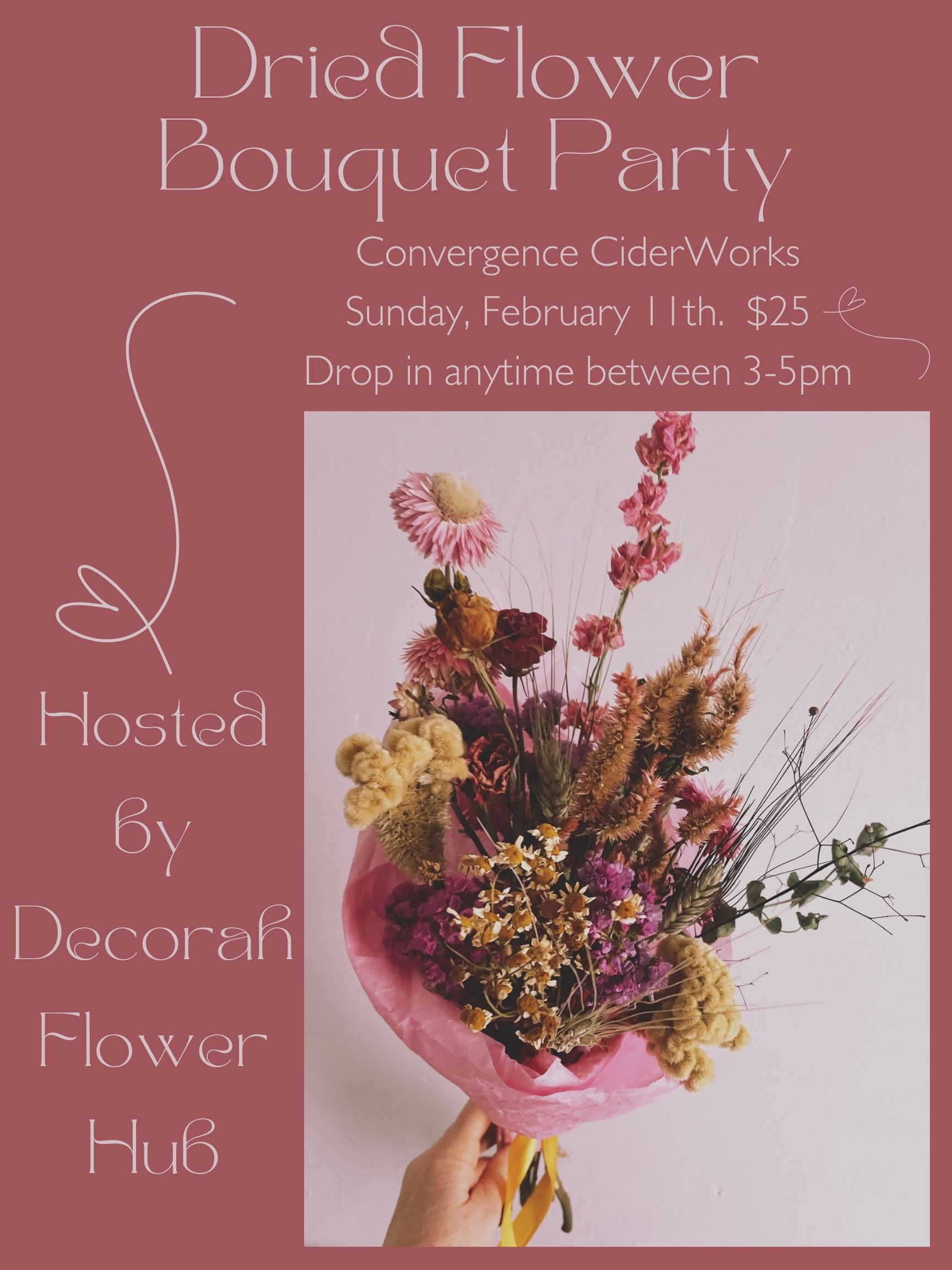 Dried Flower Bouquet Party thumbnail